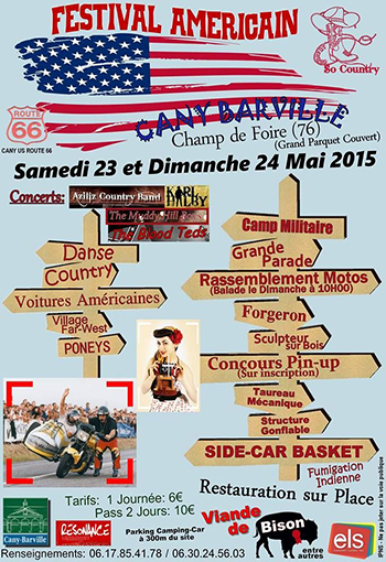 festival americain cany barville